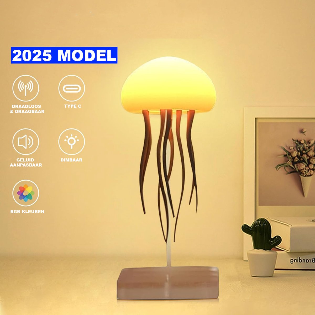 Oceanglow LED Kwallenlamp